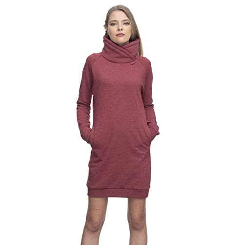 Ragwear Damen Kleid CRUZADA weinrot L von Ragwear