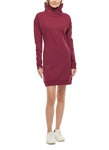 Ragwear CRUZADA Dress Organic, Wine RED, M von Ragwear