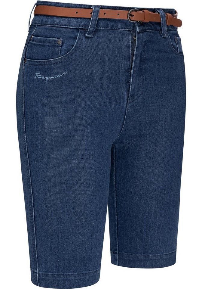 Ragwear Chinoshorts Bobiny kurze Sommerhose mit stylischem Gürtel von Ragwear