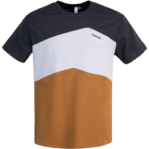 Ragwear Cobari T-Shirt Herren (DE/NL/SE/PL, Alphanumerisch, L, Regular, Regular, Dark Grey) von Ragwear