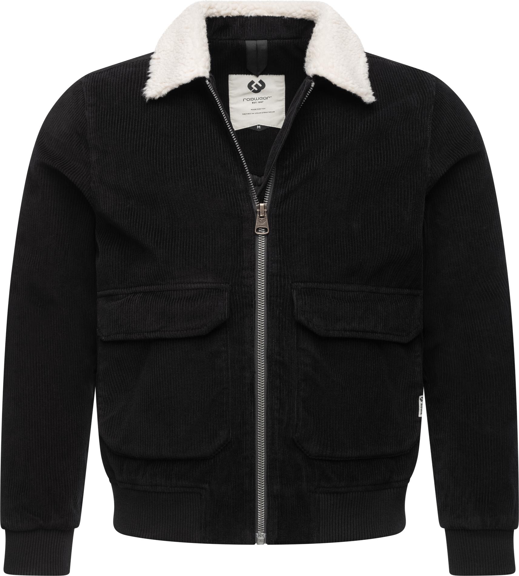 Ragwear Cordjacke "Aviss" ohne Kapuze Wasserdichte Herren Übergangsjacke aus Kord von Ragwear