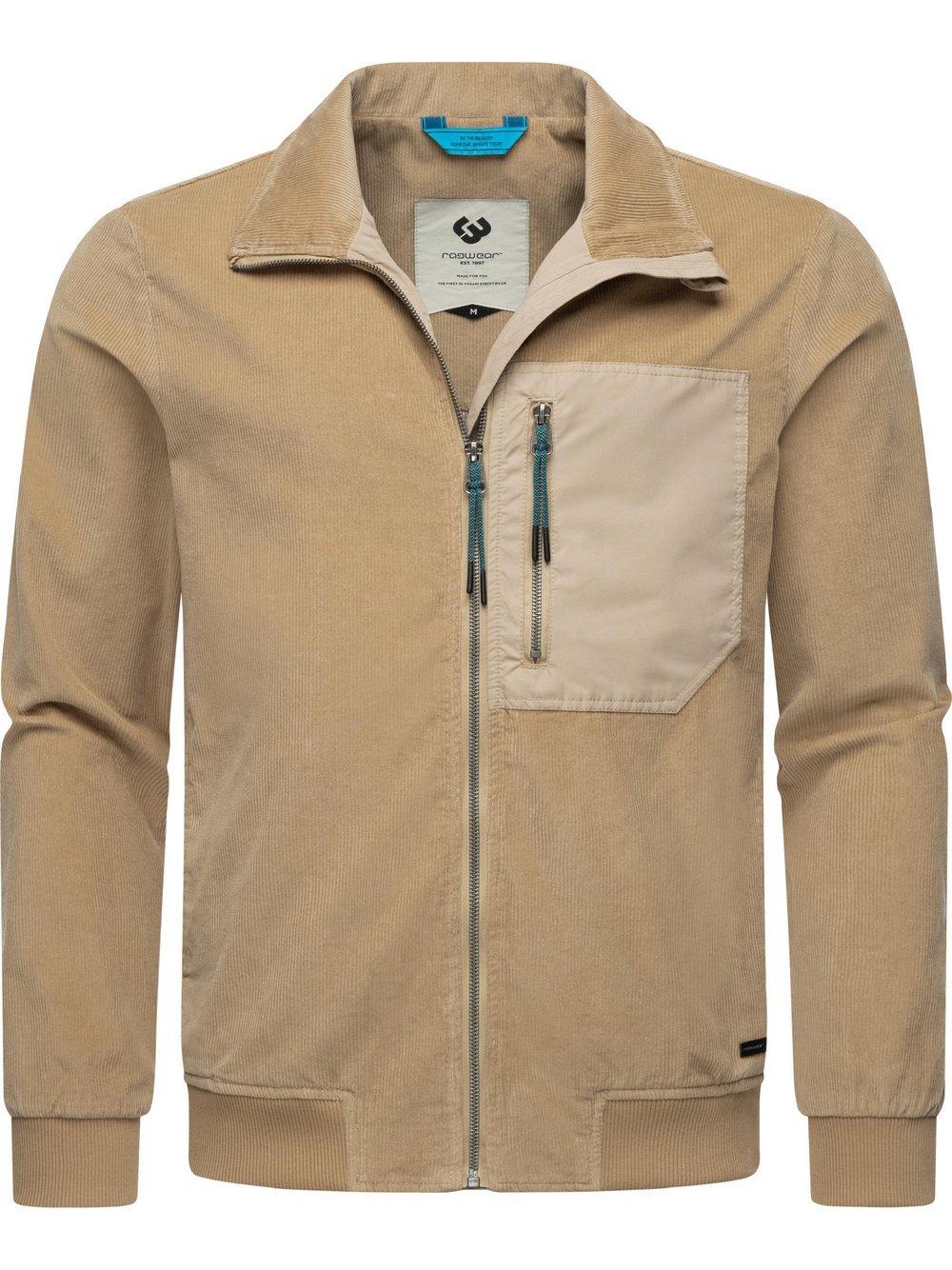 Ragwear Cordjacke Herren Baumwolle, sand von Ragwear