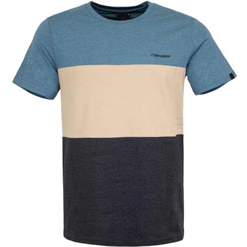 Ragwear Cruz T-Shirt Herren (Aqua, L) von Ragwear