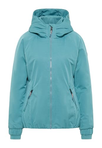 Ragwear DIZZIE WARM wasserdichte Damen Übergangsjacke mit Kapuze, OCEAN GREEN, S von Ragwear