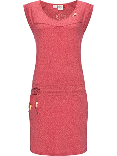 Ragwear Damen Kleid Sommerkleid kurz Penelope Red Melange21 Gr. XXL von Ragwear