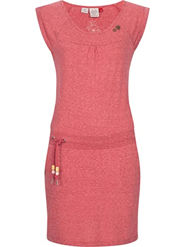 Ragwear Damen Kleid Sommerkleid kurz Penelope Red Melange22 Gr. XXL von Ragwear