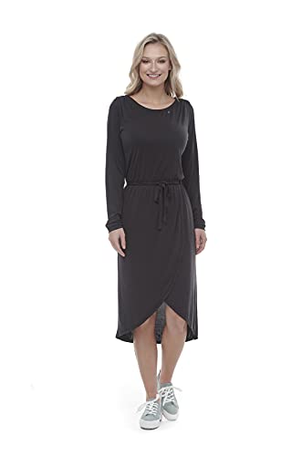 Ragwear Damen Ethany Maxikleid schwarz M von Ragwear