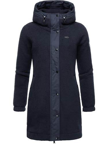 Ragwear Damen Fleecejacke Kurze Teddyfleece-Jacke warm mit Kapuze Cousy Navy24 Gr. S Ragwear Damen Fleecejacke Kurze Teddyfleece-Jacke warm mit Kapuze Cousy Navy24 Gr. S von Ragwear