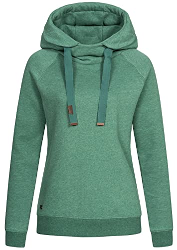 Ragwear Damen Hoodie Darzee 2331-30008 Green Melange (5000) M von Ragwear