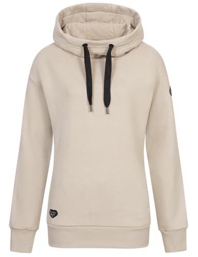 Ragwear Damen Hoodie Yodis Kapuzen-Sweatshirt 2321-30020 Bone (7001) M von Ragwear