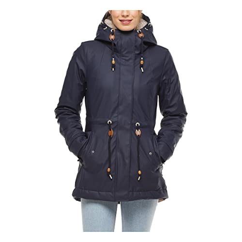 Ragwear Damen Jacke MONADIS RAINY 2121-60039 Navy 2028 Dunkelblau, Größe:XL von Ragwear