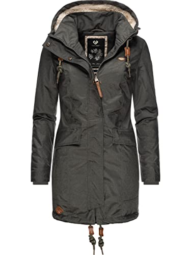 Ragwear Damen Mantel Lange warme Winterjacke mit Kapuze Tunned YOUMODO Olive021 Gr. XS Ragwear Damen Mantel Lange warme Winterjacke mit Kapuze Tunned YOUMODO Olive021 Gr. XS von Ragwear