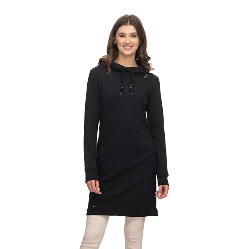 Ragwear Damen Jerseykleid Sabreen Black L von Ragwear