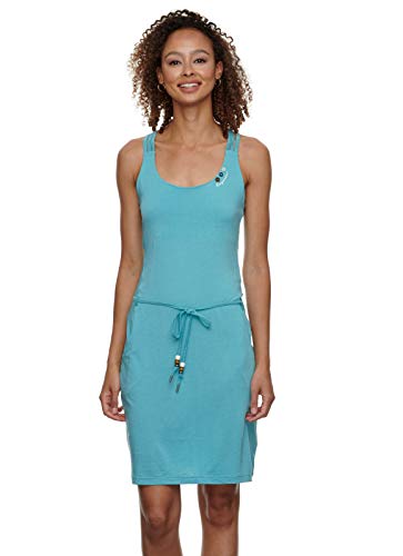 Ragwear Damen Sommerkleid KALOPE türkis L (40) von Ragwear