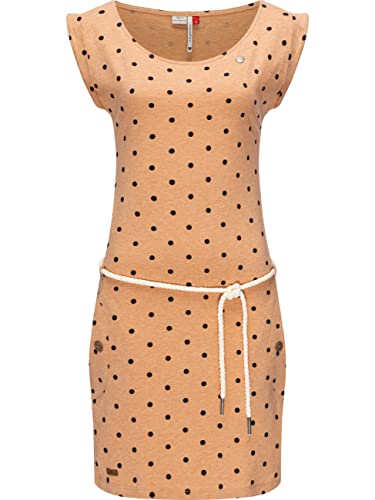 Ragwear Damen Kleid Sommerkleid kurz Tag Dots Beige21 Gr. S von Ragwear