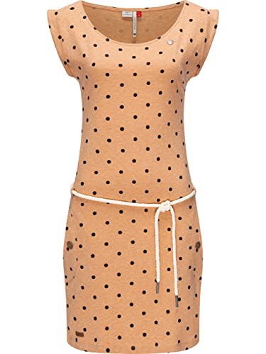 Ragwear Damen Kleid Sommerkleid kurz Tag Dots Beige21 Gr. XL von Ragwear