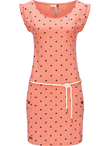 Ragwear Damen Kleid Sommerkleid kurz Tag Dots Coral21 Gr. M von Ragwear