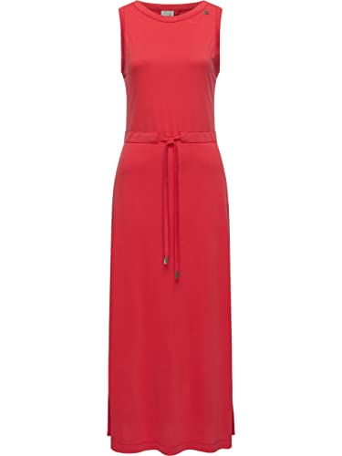 Ragwear Damen Kleid Sommerkleid langes Maxikleid Giggi Red Gr. XS von Ragwear
