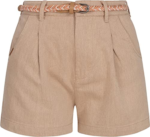 Ragwear Damen Kurze Hose Bermuda Shorts Hotpants Sommerhose Sorenn Intl. Cream Gr. 27 von Ragwear
