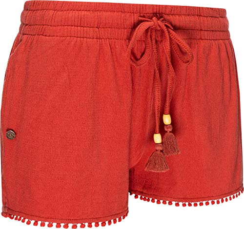 Ragwear Damen Kurze Hose Sommer Shorts Hotpants Aniko Chili Red Gr. XL von Ragwear