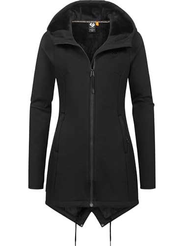 Ragwear Damen Kurzmantel Softshellmantel mit super kuscheligem, warmem Fleece-Innenfutter Wingi YOUMODO Black Gr. M Ragwear Damen Kurzmantel Softshellmantel mit super kuscheligem, warmem Fleece-Innenfutter Wingi YOUMODO Black Gr. M von Ragwear