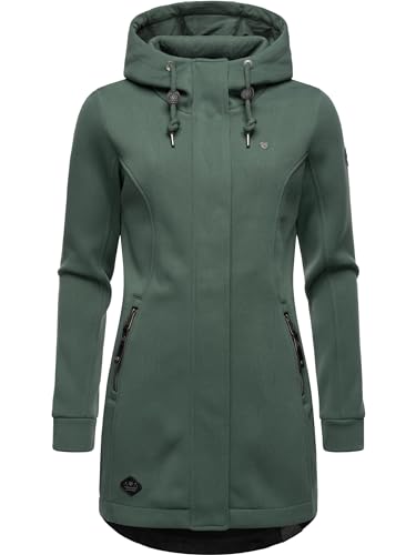 Ragwear Damen Sweatmantel Letti Bonded Pine Green Gr. 3XL von Ragwear
