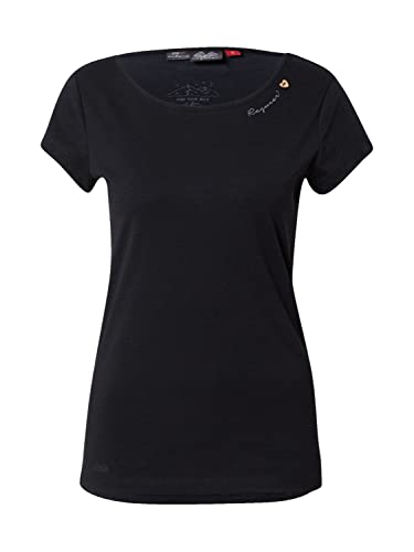 Ragwear Damen Shirt schwarz/grau XL von Ragwear