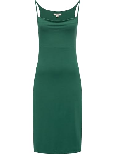 Ragwear Damen Sommerkleid Kurzarm Midikleid Saturia YOUMODO Pine Green Gr. XL von Ragwear