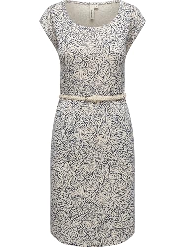 Ragwear Damen Sommerkleid Midikleid mit geflochtenem Taillengürtel Lilithe YOUMODO Ecru Gr. XXL von Ragwear