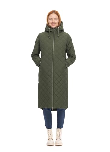 Ragwear - Damen Steppmantel - Niran - Olive - L von Ragwear