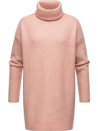 Ragwear Damen Strickpullover Sweatshirt Lynea Remake Dusty Pink Gr. M von Ragwear