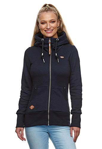 Ragwear Damen Sweatjacke Navy XXL von Ragwear