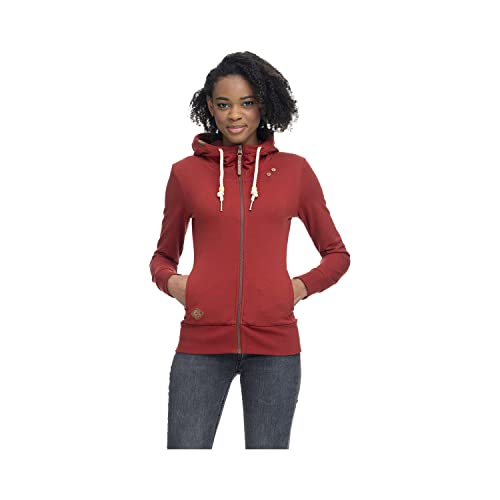 Ragwear Damen Sweatjacke PAYA rostrot L von Ragwear