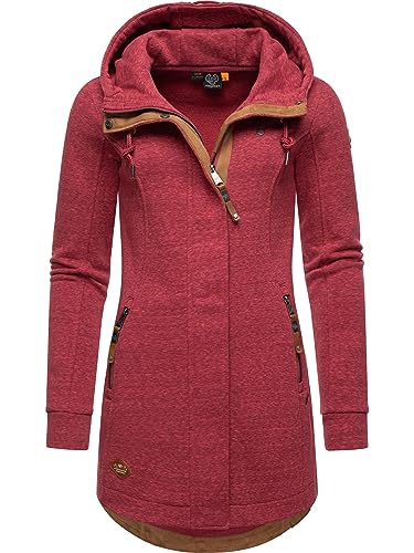 Ragwear Damen Sweatmantel Letty Intl. Raspberry23 Gr. 5XL von Ragwear
