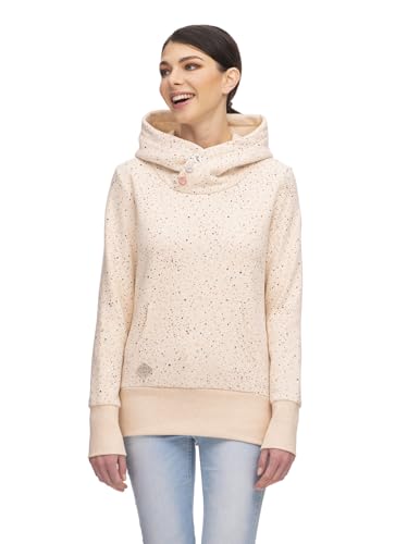 Ragwear Damen Sweatshirt Chelsee Gemustert beige - M von Ragwear