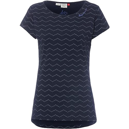 Ragwear Damen T-Shirt Mintt Zig Zag Navy S von Ragwear