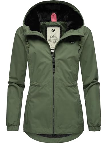 Ragwear Damen Übergangsjacke Danka Dark Olive024 Gr. 4XL von Ragwear