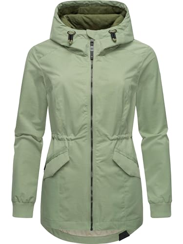 Ragwear Damen Übergangsjacke Regenjacke Dowey Tech Dusty Green Gr. M von Ragwear