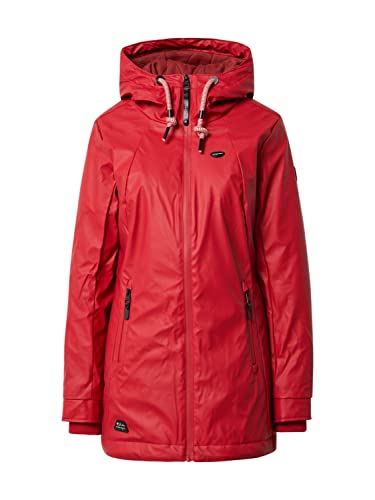 Ragwear ZUZKA RAINY Damen Jacke Regenjacke Übergangsjacke (DE/NL/SE/PL, Alphanumerisch, S, Regular, Regular, Rot) Ragwear ZUZKA RAINY Damen Jacke Regenjacke Übergangsjacke (DE/NL/SE/PL, Alphanumerisch, S, Regular, Regular, Rot) von Ragwear