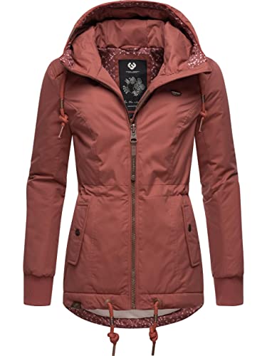 Ragwear Damen Winterjacke Outdoorjacke wasserdicht mit Kapuze YM-Danka Terracotta22 Gr. L von Ragwear
