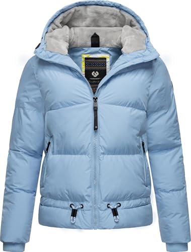 Ragwear Damen Winterjacke warme wasserdichte Steppjacke mit Kapuze Briony YOUMODO Cloud Gr. M von Ragwear