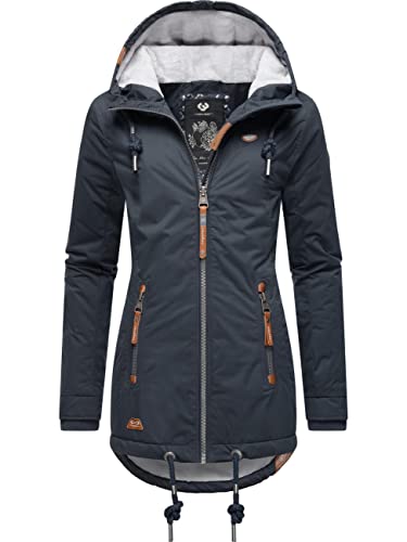 Ragwear Damen warme Winterjacke kurz wasserdicht mit Kapuze Zuzka Winter Navy22 Gr. S Ragwear Damen warme Winterjacke kurz wasserdicht mit Kapuze Zuzka Winter Navy22 Gr. S von Ragwear
