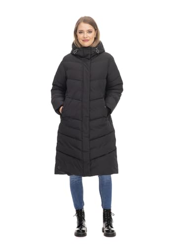 Ragwear - Damen Wintermantel - Suminka - Black - M von Ragwear