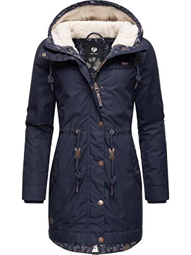 Ragwear Damen Wintermantel Warmer Parka lang mit Kapuze YM-Canny Intl Navy22 Gr. 6XL Ragwear Damen Wintermantel Warmer Parka lang mit Kapuze YM-Canny Intl Navy22 Gr. 6XL von Ragwear