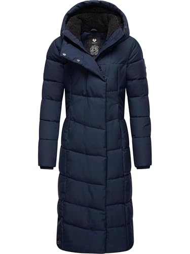 Ragwear Damen Wintermantel Warmer Steppmantel extralang wasserdicht und atmungsaktiv Pavla Extralong Navy24 Gr. S Ragwear Damen Wintermantel Warmer Steppmantel extralang wasserdicht und atmungsaktiv Pavla Extralong Navy24 Gr. S von Ragwear