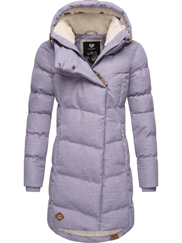 Ragwear Damen Wintermantel Warmer Steppmantel lang mit Kapuze Pavla Intl Lavender24 Gr. S Ragwear Damen Wintermantel Warmer Steppmantel lang mit Kapuze Pavla Intl Lavender24 Gr. S von Ragwear