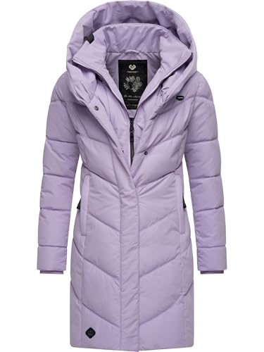 Ragwear Damen Wintermantel Warmer Steppmantel lang wasserdicht mit Kapuze Natalka Intl Lavender24 Gr. XL Ragwear Damen Wintermantel Warmer Steppmantel lang wasserdicht mit Kapuze Natalka Intl Lavender24 Gr. XL von Ragwear