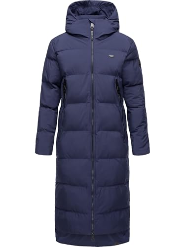 Ragwear Damen Wintermantel Warmer wasserdichter und atmungsaktiver Steppmantel extralang mit Kapuze Patrise Midnight24 Gr. S Ragwear Damen Wintermantel Warmer wasserdichter und atmungsaktiver Steppmantel extralang mit Kapuze Patrise Midnight24 Gr. S von Ragwear