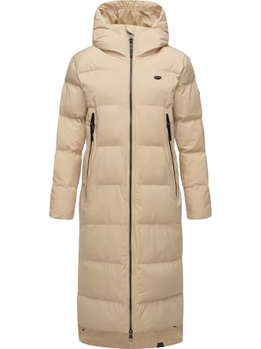 Ragwear Damen Wintermantel Warmer wasserdichter und atmungsaktiver Steppmantel extralang mit Kapuze Patrise Taupe24 Gr. XS Ragwear Damen Wintermantel Warmer wasserdichter und atmungsaktiver Steppmantel extralang mit Kapuze Patrise Taupe24 Gr. XS von Ragwear