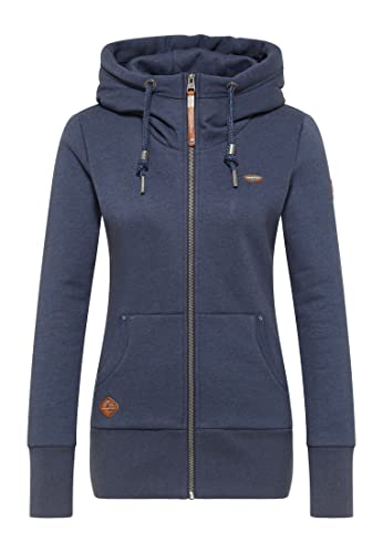 Ragwear Damen Zipper NESKA Zip 2211-30041 Navy 2028 Dunkelblau, Größe:S von Ragwear